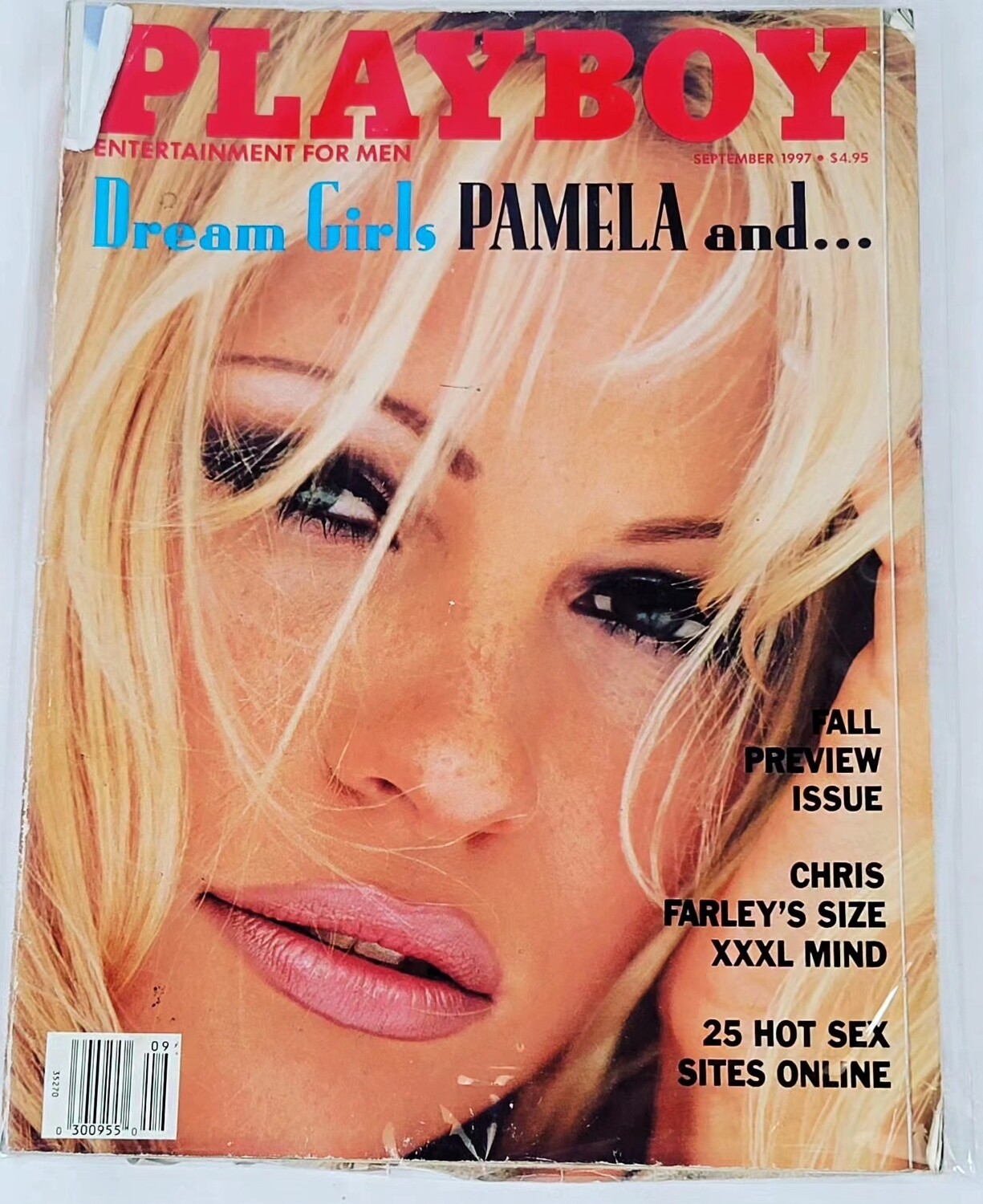 Playboy Magazine August 1997 Pam Anderson Cover