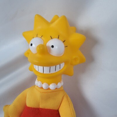 The Simpsons Vintage Plushy Doll Lisa