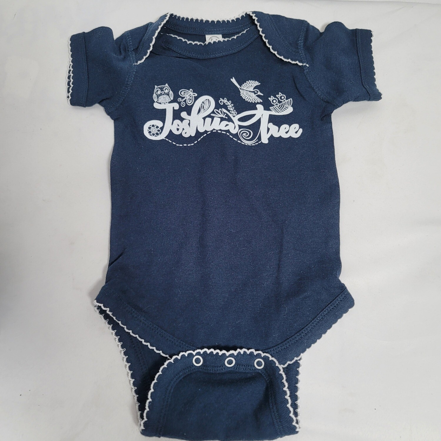 New Baby One Suit Romper Navy Blue
