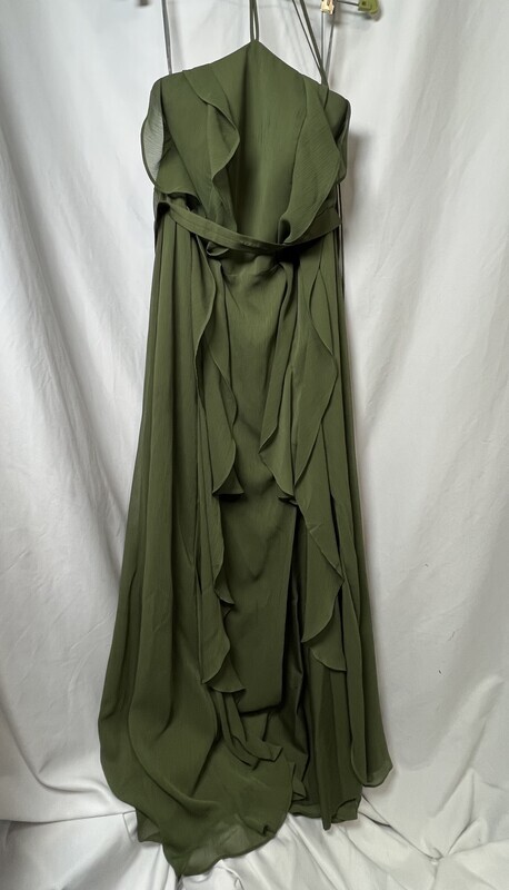 Vera Wang Beautiful Olive Green Bridesmaid/Prom/Formal Occasions Dress