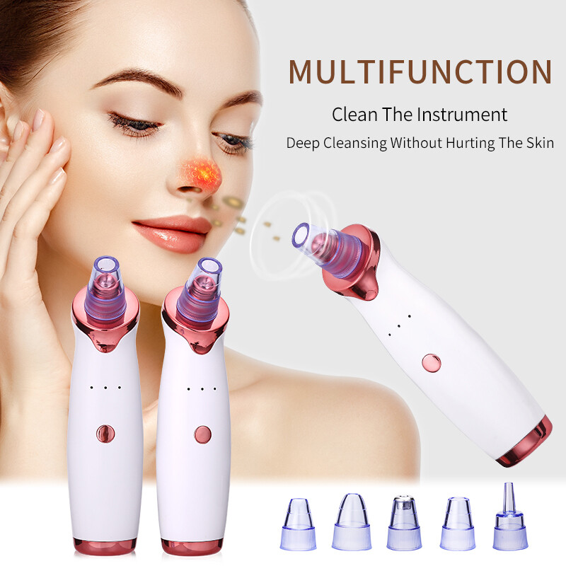Facial Blackhead Remover Electric Acne Cleaner Blackhead Black Point Vacuum Cleaner Tool Black Spots Pore Cleaner Machine