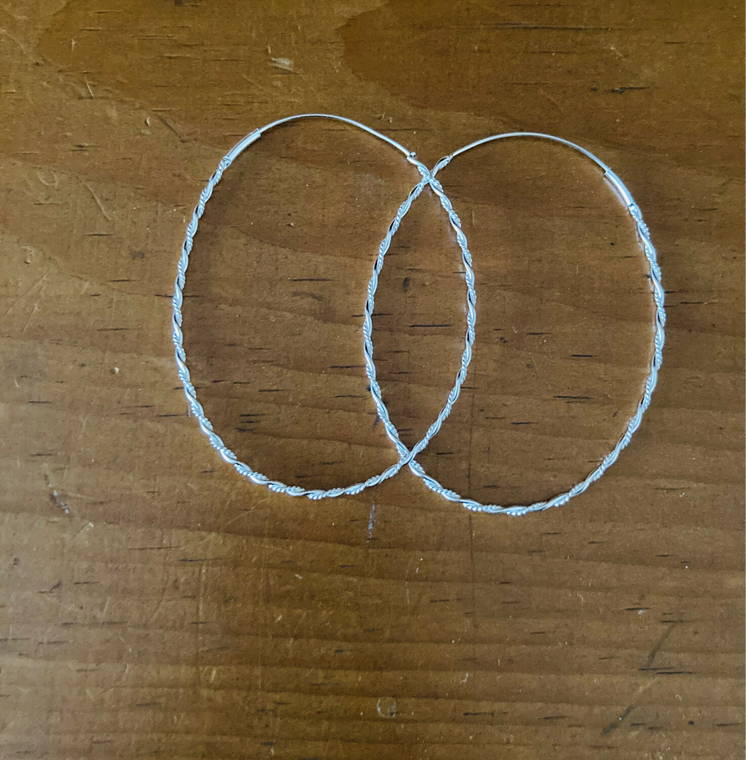 Marseille Sterling Silver Hoops