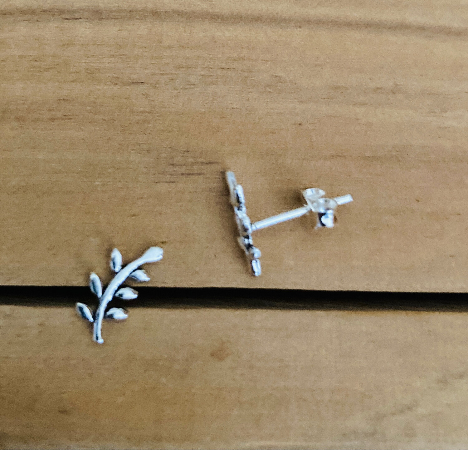 Branch Sterling Silver Stud Earrings