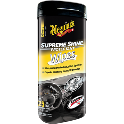Meguirs Dashboard Protector Wipes