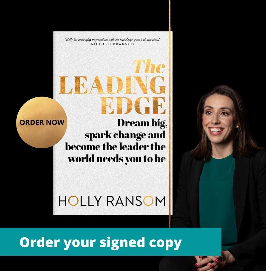 The Leading Edge - signed copy from Holly Ransom