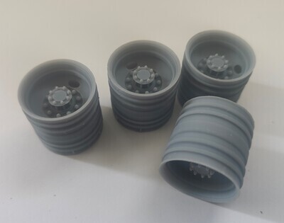 2-hole &quot;Budd&quot; Rear Wheels for Happy Toyz truck.