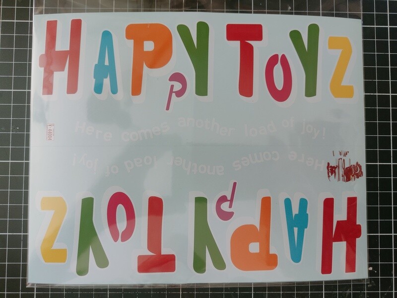 Happy Toyz Decals Set