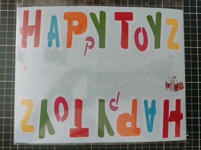 Happy Toyz Decals Set