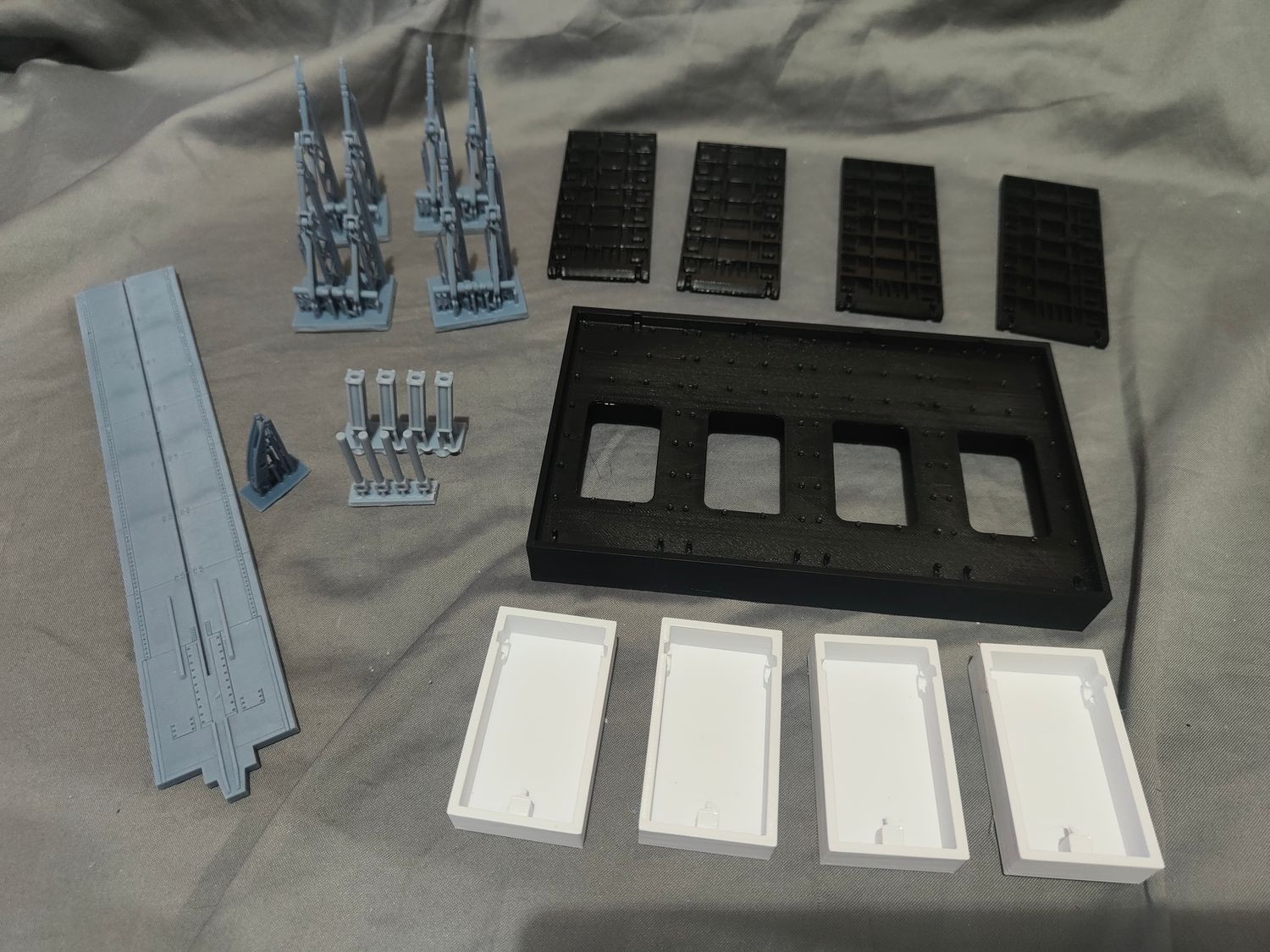1/48 Carrier Deck Diorama Set 2 (4 panel JBD)