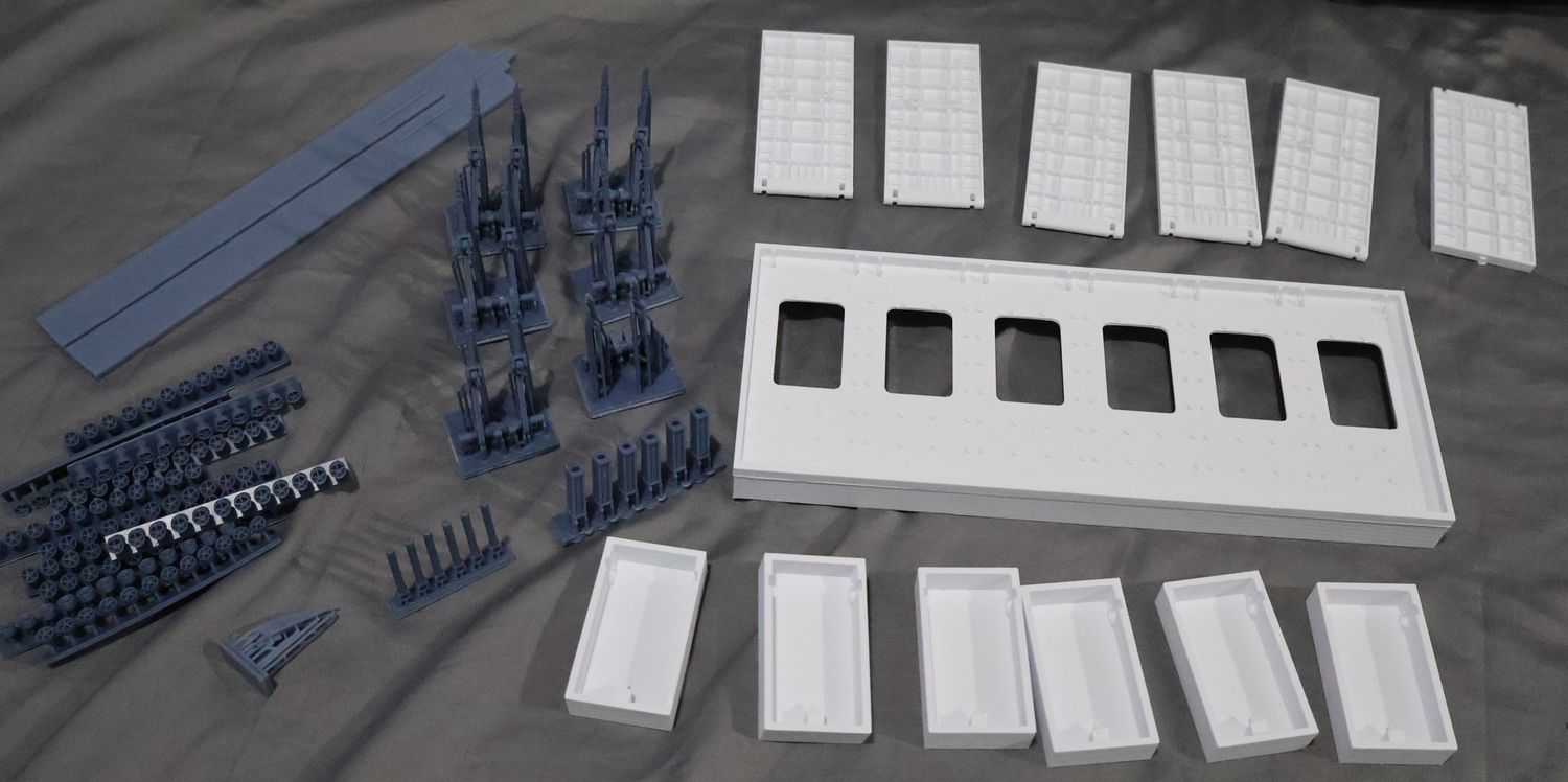 ***1/48 Carrier Deck Diorama Set 1 (SECONDS) ***