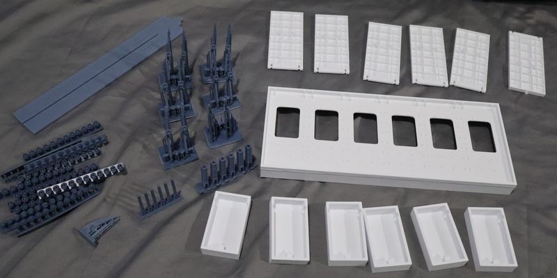 ***1/48 Carrier Deck Diorama Set 1 (SECONDS) ***