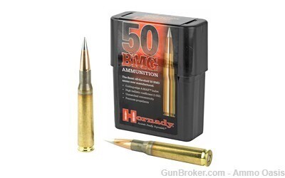 Hornady 50 BMG Amax (50 Rounds)