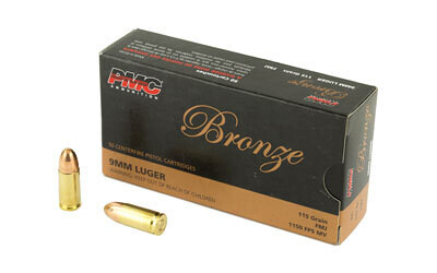 PMC Bronze 9mm 115gr (1000 rounds)
