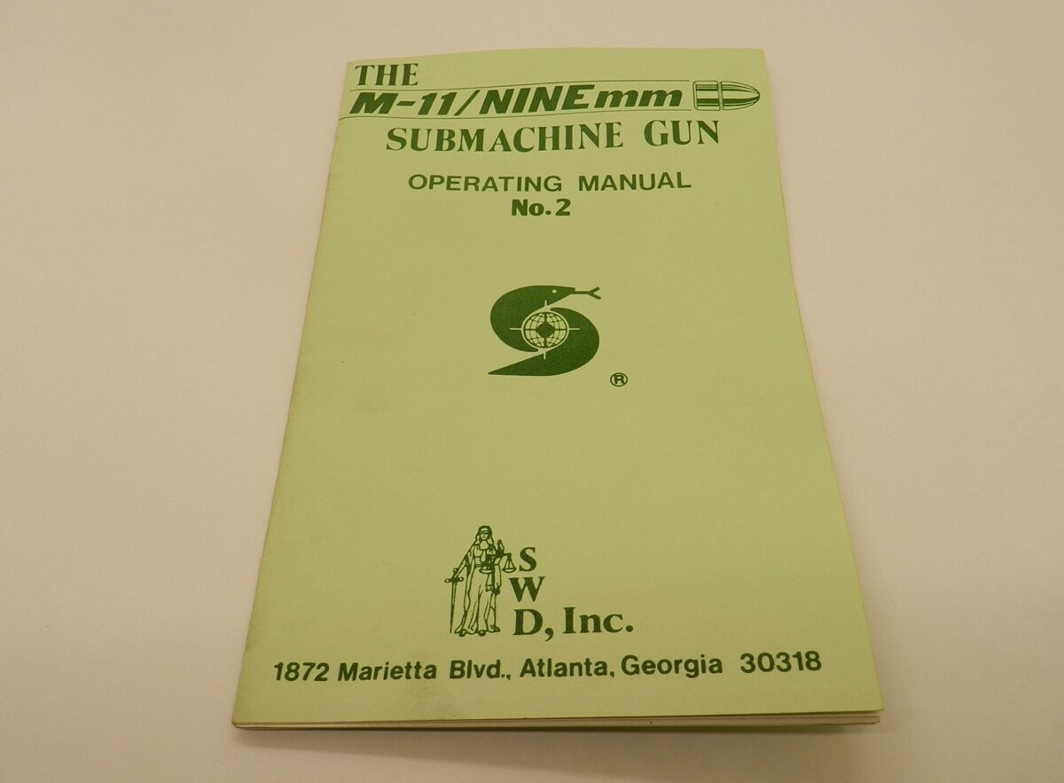 M11 9MM SMG Factory Manual