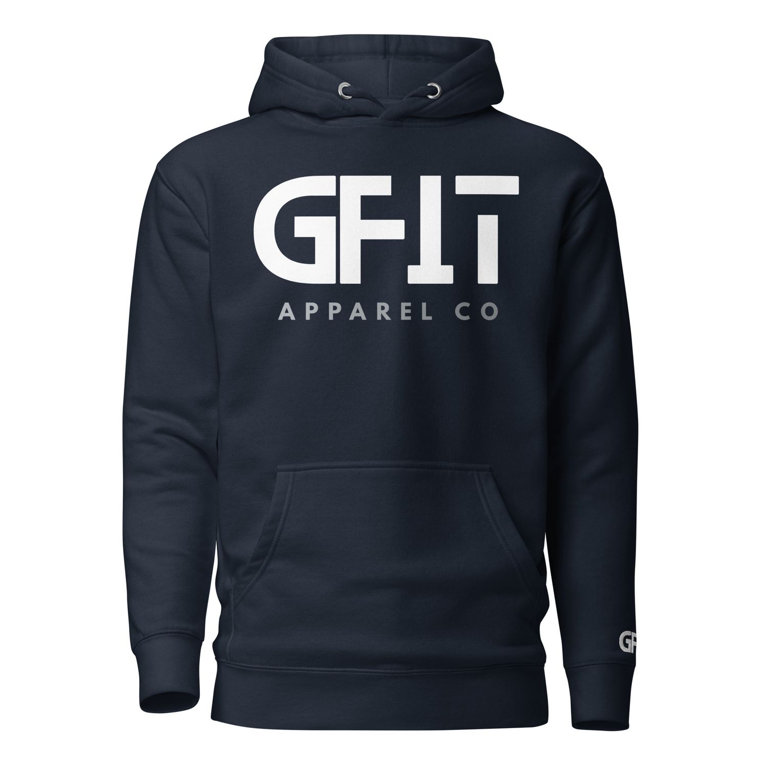 &quot;GFit Classic WHT&quot; Unisex Hoodie