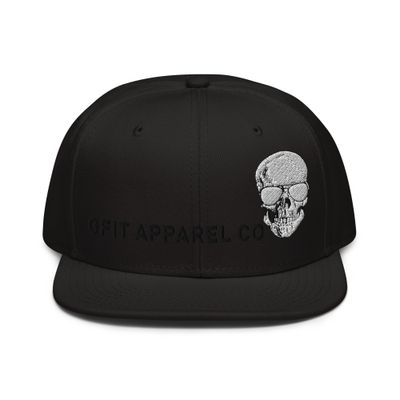 &quot;Cool Dude Skull&quot; Snapback Hat