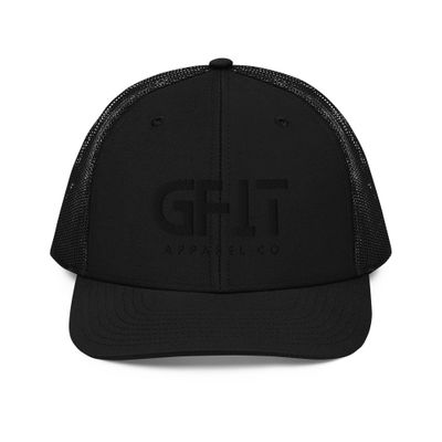 GFit Classic Blk Logo Trucker Cap