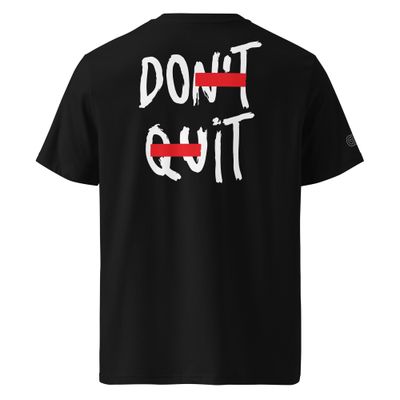&quot;Do it&quot; Unisex organic ribbed neck t-shirt