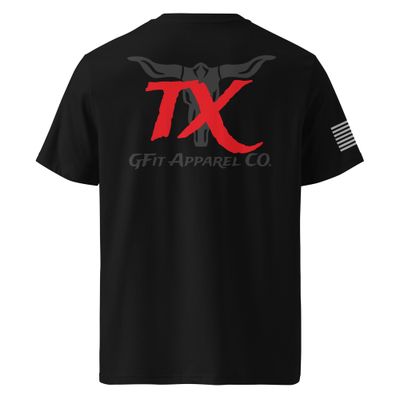 &quot;TX&quot; Unisex organic ribbed neck t-shirt