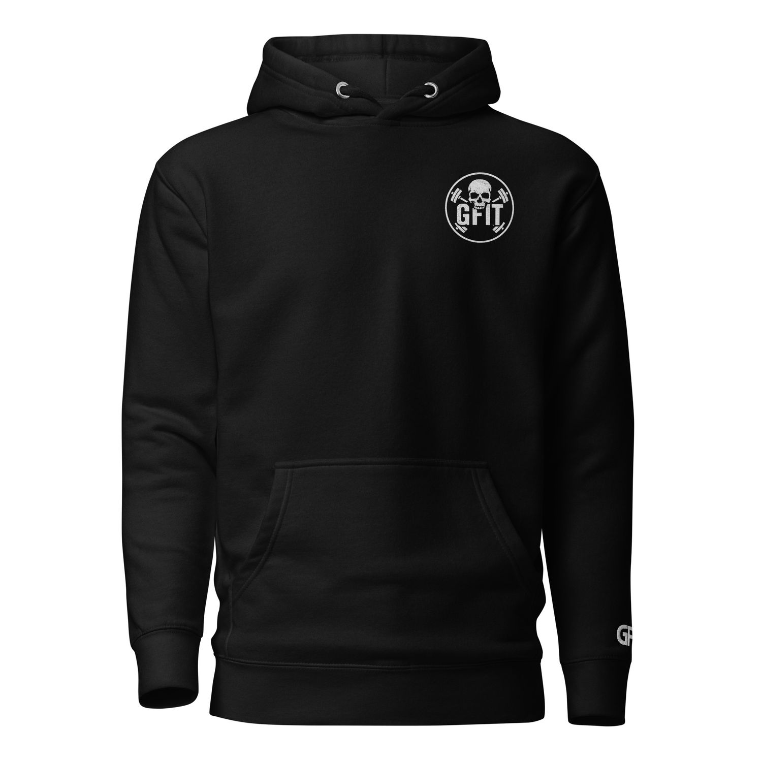 &quot;BARBELL SKULL&quot; Unisex Hoodie