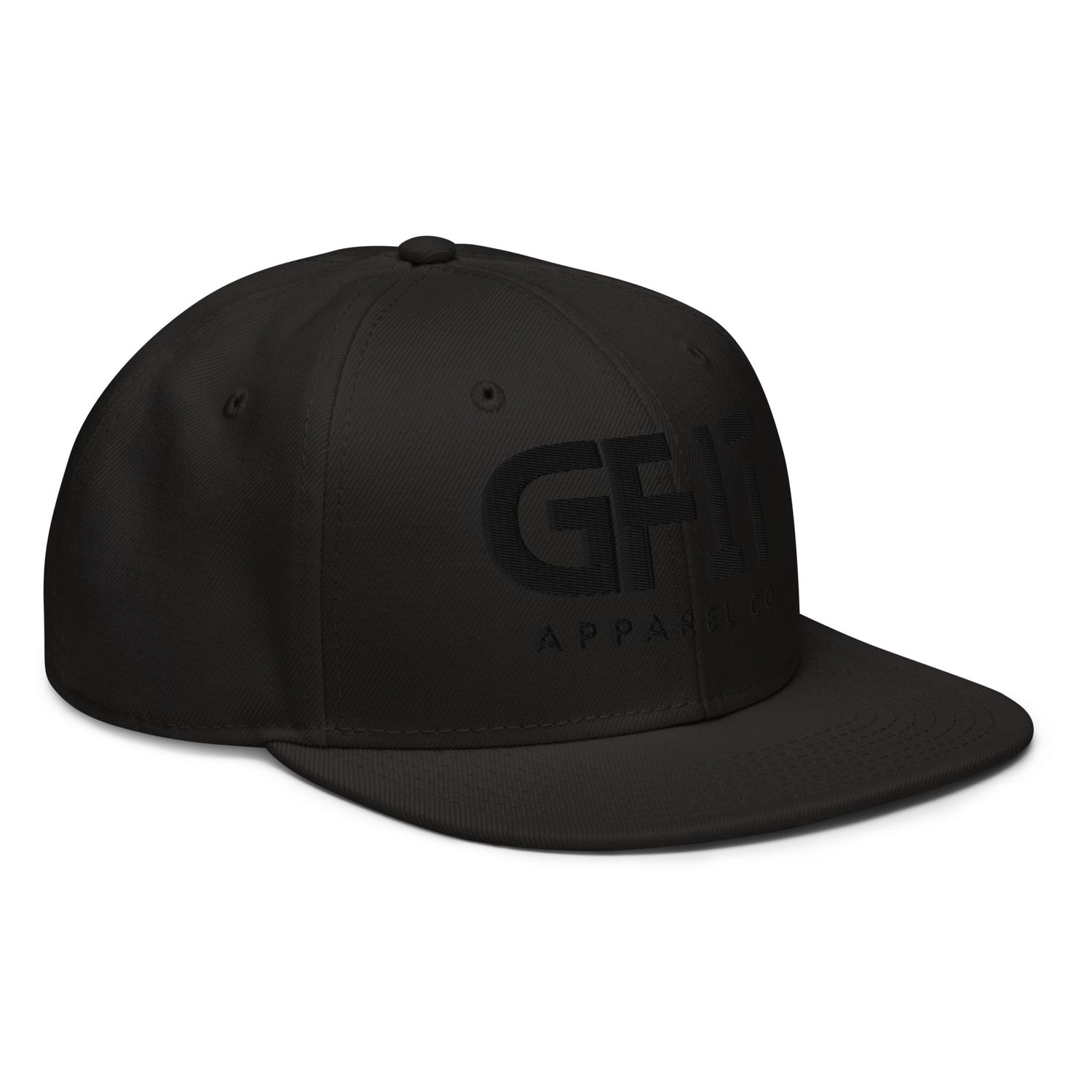 &quot;Black on Black&quot; GFIT Snapback Hat