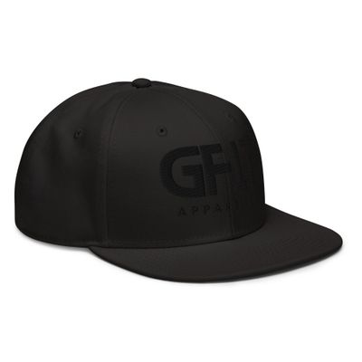 &quot;Black on Black&quot; GFIT Snapback Hat