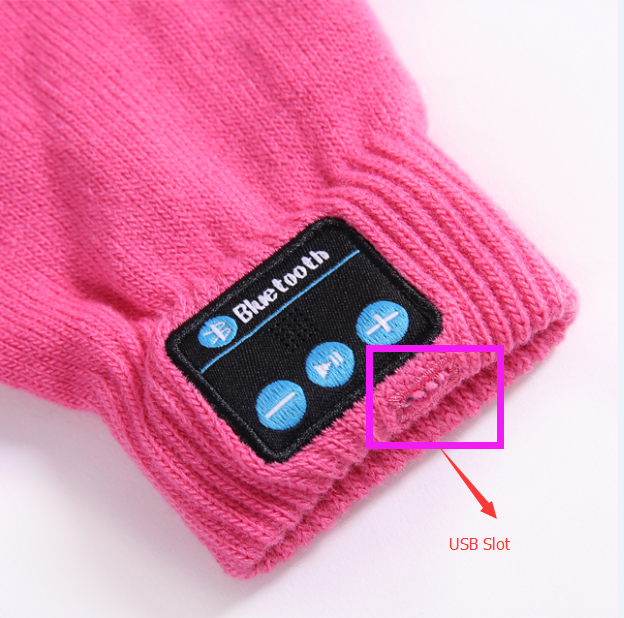Wholesale Winter Windproof Motorcycle Knitted Bluetooth Gloves Mini