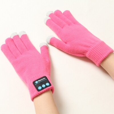 Wholesale Winter Windproof Motorcycle Knitted Bluetooth Gloves Mini