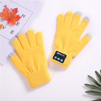 Wholesale Winter Windproof Motorcycle Knitted Bluetooth Gloves Mini