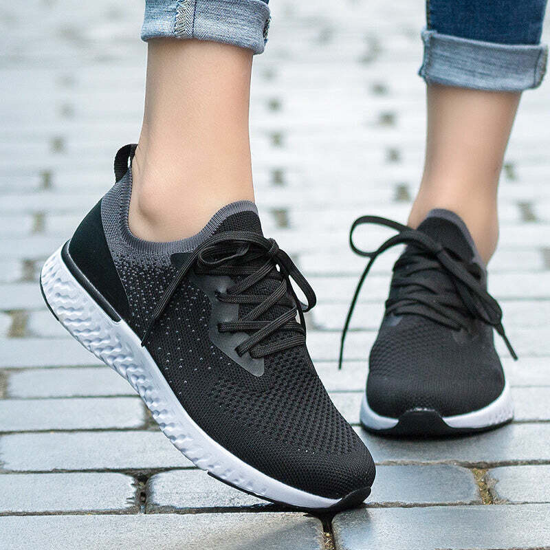 Women&#39;s Flyknit Tennis Lace-up Sneakers