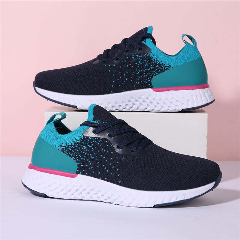Women&#39;s Flyknit Tennis Lace-up Sneakers