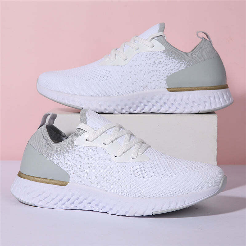 Women&#39;s Flyknit Tennis Lace-up Sneakers
