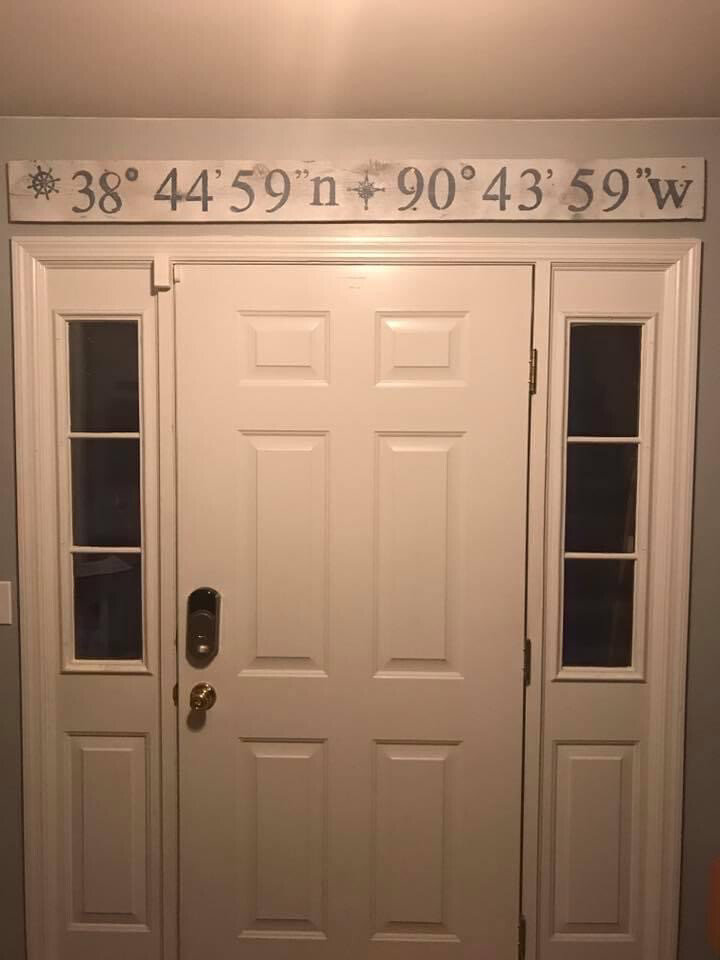 Nautical Address Sign