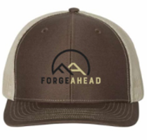 Two-tone Trucker Brown Front