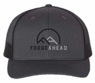 Two-tone Trucker Charcoal Front