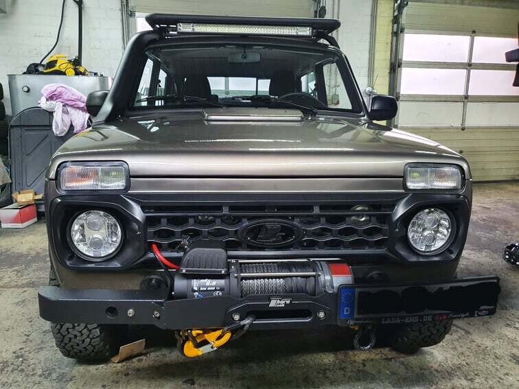 Seilwindensystem Lada Niva Taiga , Legend ,Bronto 4,3Tonnen mit TÜV Teilegutachten, Elektrowinde Seilwinde 12V horntools Seilwindensystem Lada Niva Taiga , Legend ,Bronto 4,3Tonnen mit TÜV Teilegutachten, Elektrowinde Seilwinde 12V horntools