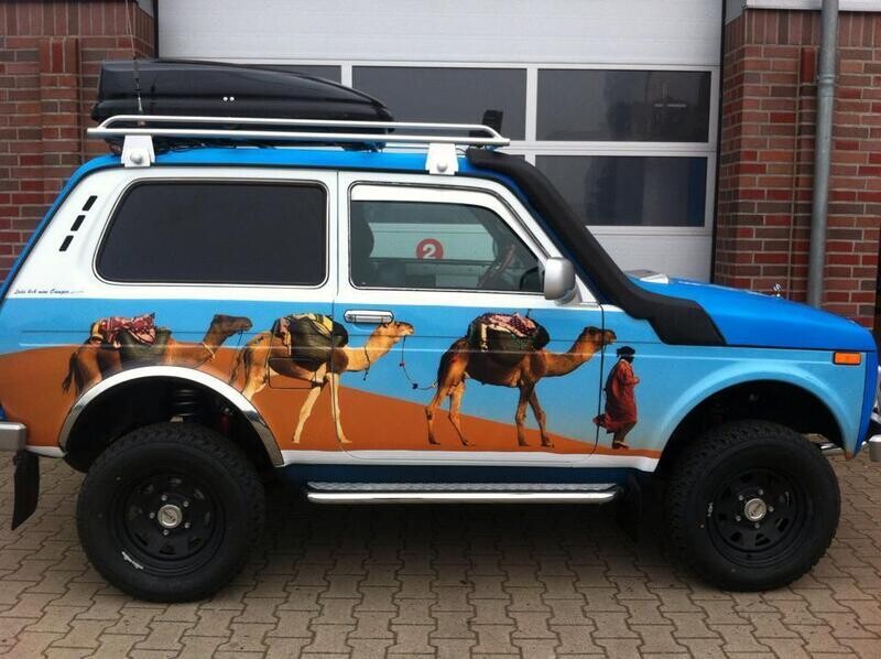 Ansaugschnorchel FD2.0 Lada 4x4/ Niva/Urban/Pickup/Taiga von Firma "F-DESIGN"