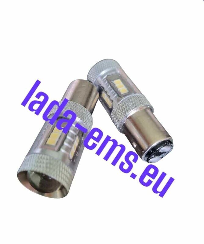 2x Weiß P21/4W BAZ15d 15W LED für Tagfahrleuchten /Standlicht Lada 4x4/Taiga/Urban/Pickup 2x Weiß P21/4W BAZ15d 15W LED für Tagfahrleuchten /Standlicht Lada 4x4/Taiga/Urban/Pickup