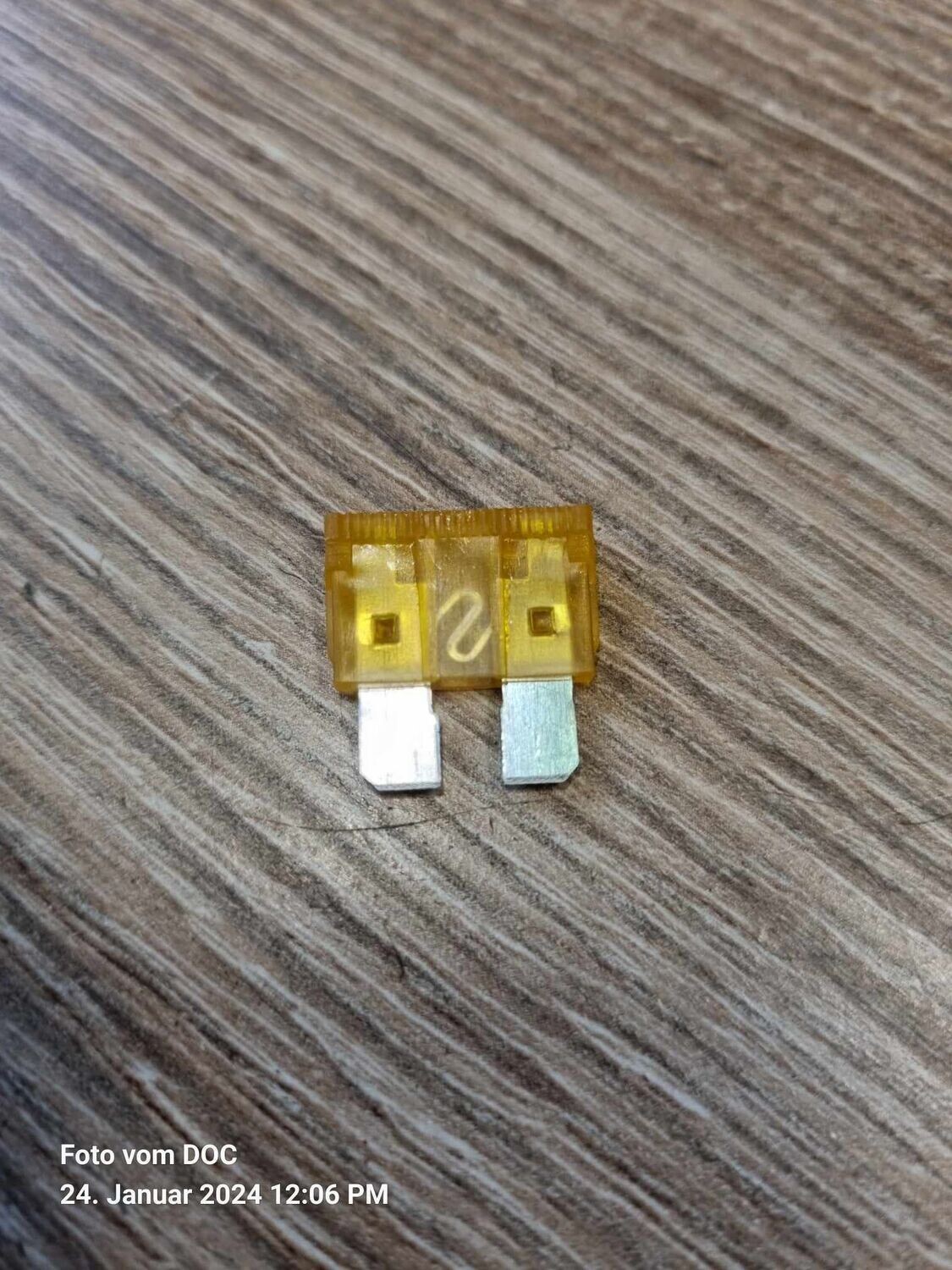 Flachsicherungen 19mm , Sicherung  7,5A