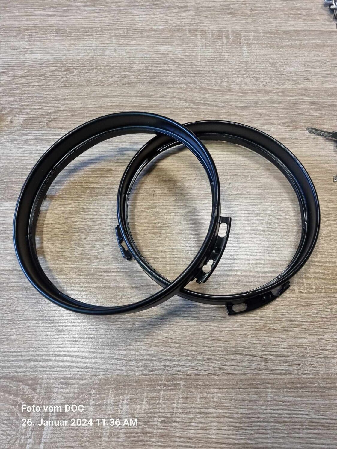 2x Ring für Scheinwerfer, Scheinwerferring  für LADA 4x4 / NIVA / TAIGA / PICKUP/ URBAN /2131/ Legend