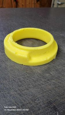 2x Federbeilage Fahrwerk oben , hinten , Polyurethan 2x Federbeilage Fahrwerk oben , hinten , Polyurethan