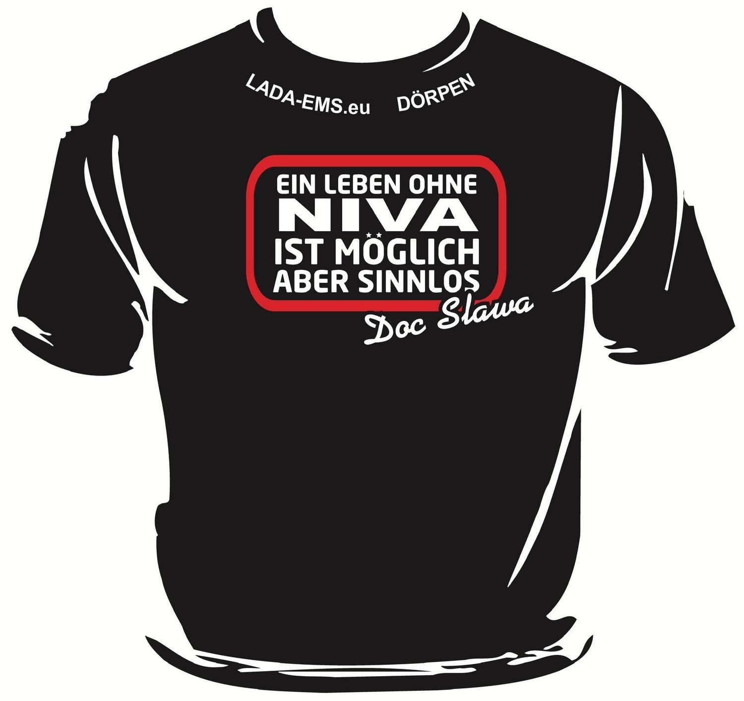 T-Shirt  in Schwarz, Größe "5XL"