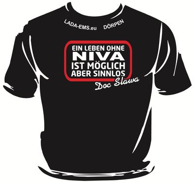 T-Shirt  in Schwarz, Größe "XL"