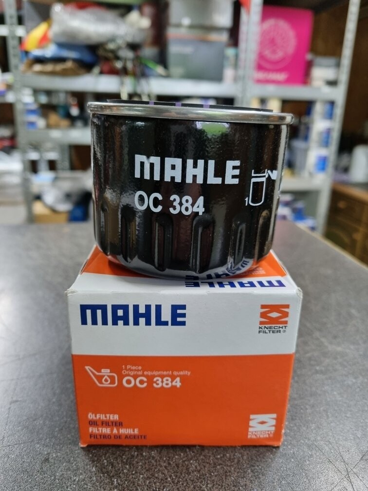 Ölfilter Mahle OC 384, für Lada Niva 4x4 alle sorten ab 2007 Ölfilter Mahle OC 384, für Lada Niva 4x4 alle sorten ab 2007