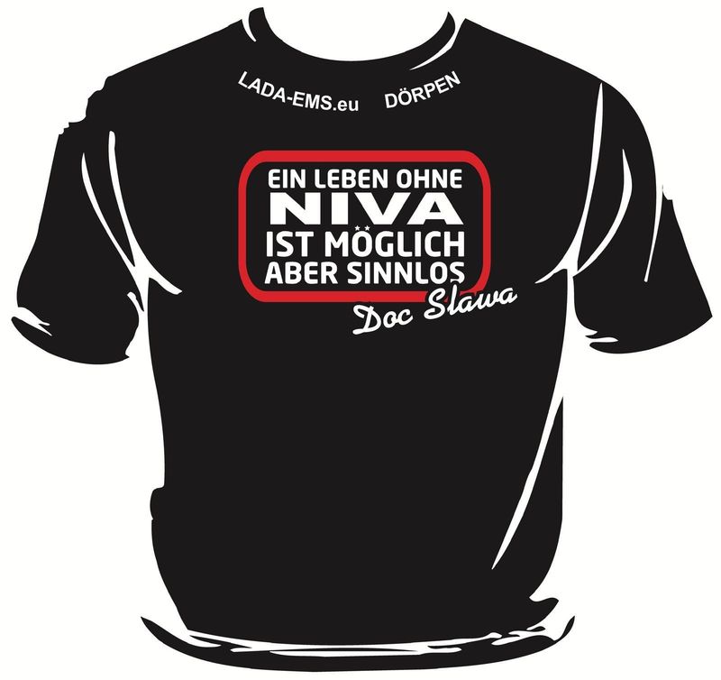 T-Shirt  in Schwarz, Größe "M"