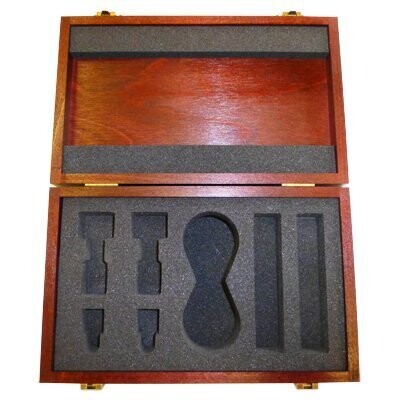 Neumann Wooden Box with foam cut out for KM180 Stereo Set