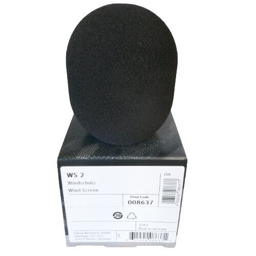 WS 2 Foam Windscreen for TLM102 (-24dB wind noise) WS 2 Foam Windscreen for TLM102 (-24dB wind noise)