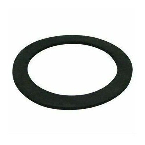 Neumann black round thin rubber washer part 576563 shown against a white background 