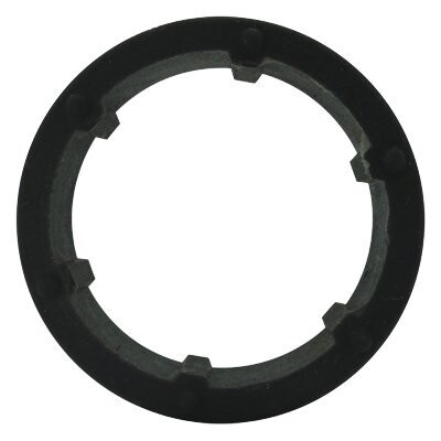 Neumann TLM170 small black damping ring with six ridges or teeth equally spaced around it's inside circumference  