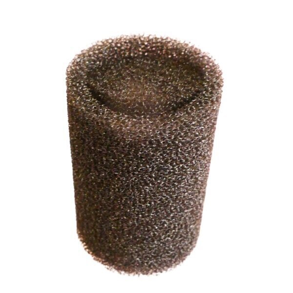 Neumann grey cylindrical foam shaped insert for mic grill and capsule KM104 on a white background 